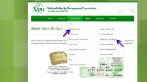 How to check Nigerian National ID card status